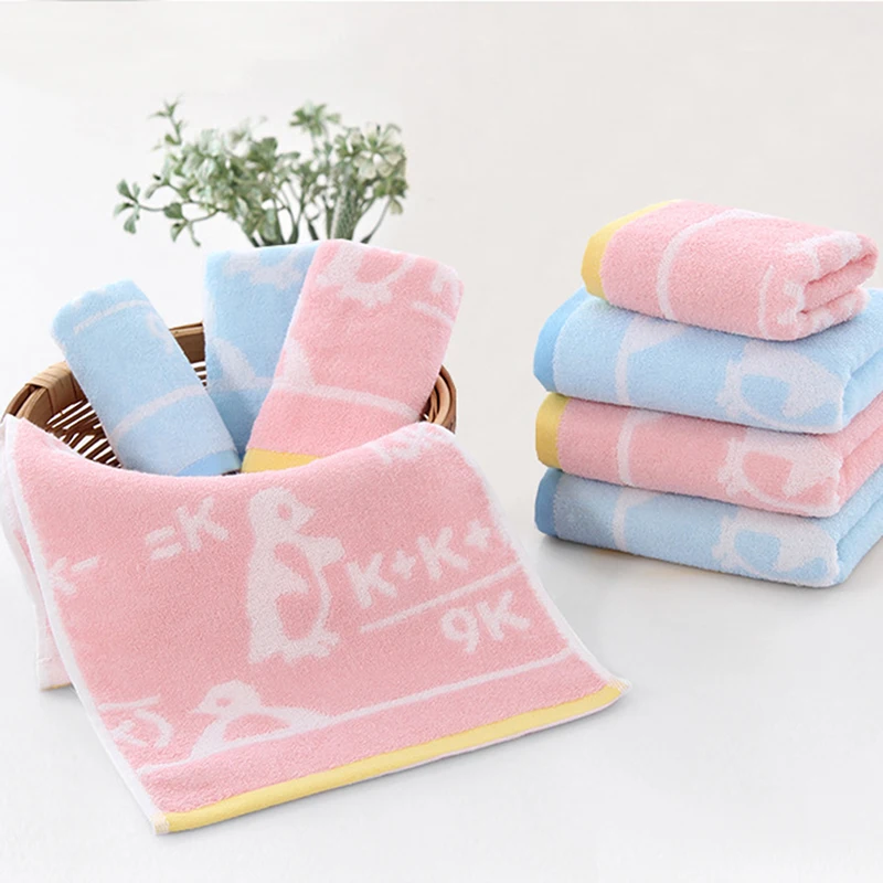 Новая детская Мочалка для кормления полотенце лица с милым мультяшным рисунком