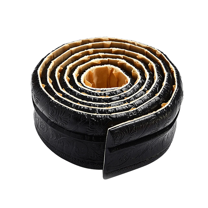 Черные/серые/белые самоклеящиеся наклейки на стену 230 см ПВХ линию талии 3D принт