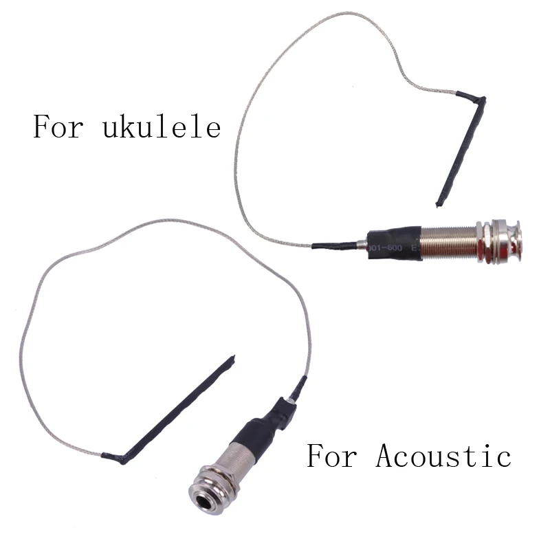Для акустической гитары/звукосниматель для укулеле пикап пьезо кабель палка 6 35