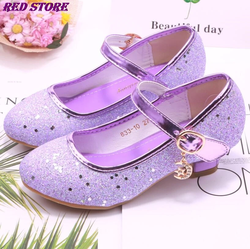 Детские кожаные туфли для девочек свадебные классические детей танцевальные