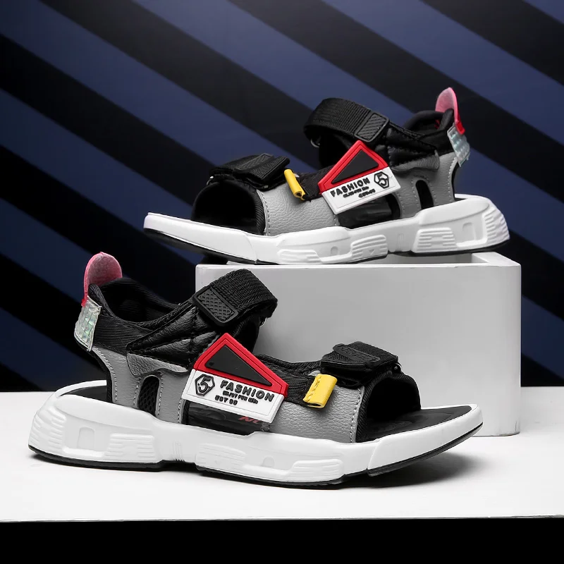 2020 новые детские сандалии для мальчиков модная летняя детская обувь маленьких С