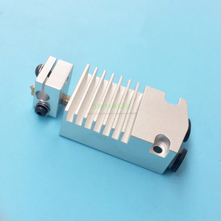 Новый V6 2 в 1 выход одинарная головка двойной цвет экструзия комплект печатающей