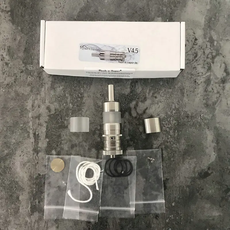 YFTK Flash e Vapor V4.5 RTA v4.5S+23mm 316SS Rebuildable Tank Atomizer for Electronic Cigarette Vaporizer Vape Mod | Электроника