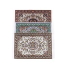 Новый коврикковерковрик в турецком стиле, напольные покрытия для кукольного домика, украшение мебели для любых комнат, миниатюрный кукольный домик 112