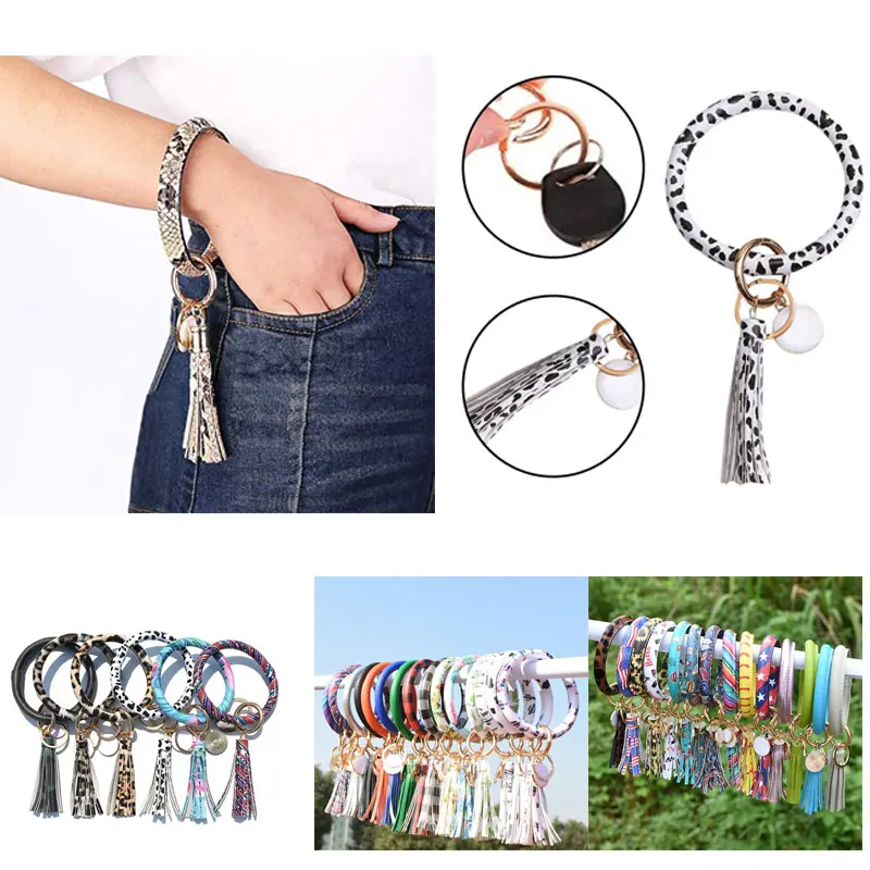 Чарм браслет для мужчин и женщин Homme змеиной кожи Леопардовый Браслет Браслеты