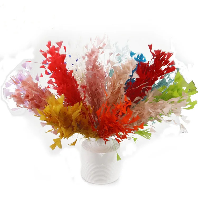 Пушистые перья индейки цветок для головных уборов 28-30 см розовые рукоделия