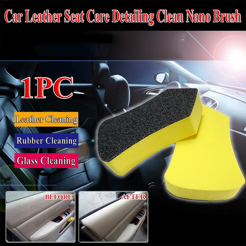 

Auto Interior Wash Cleaning Cleaner Car Seat Brush Nano Detailing Cleaner
