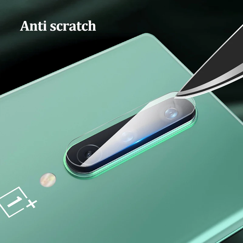 Защита для камеры OnePlus 8 7 Pro металлическое защитное кольцо объектива + закаленное