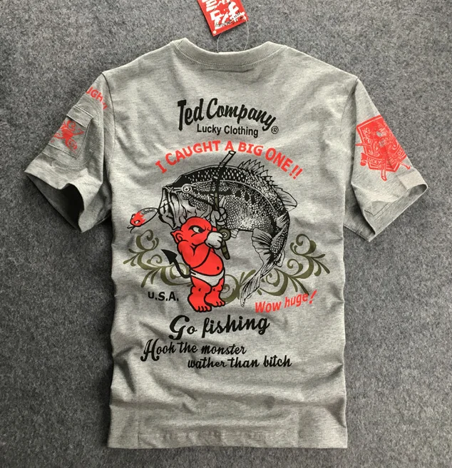 Футболка мужская хлопковая с коротким рукавом и принтом в стиле хип-хоп | Мужская