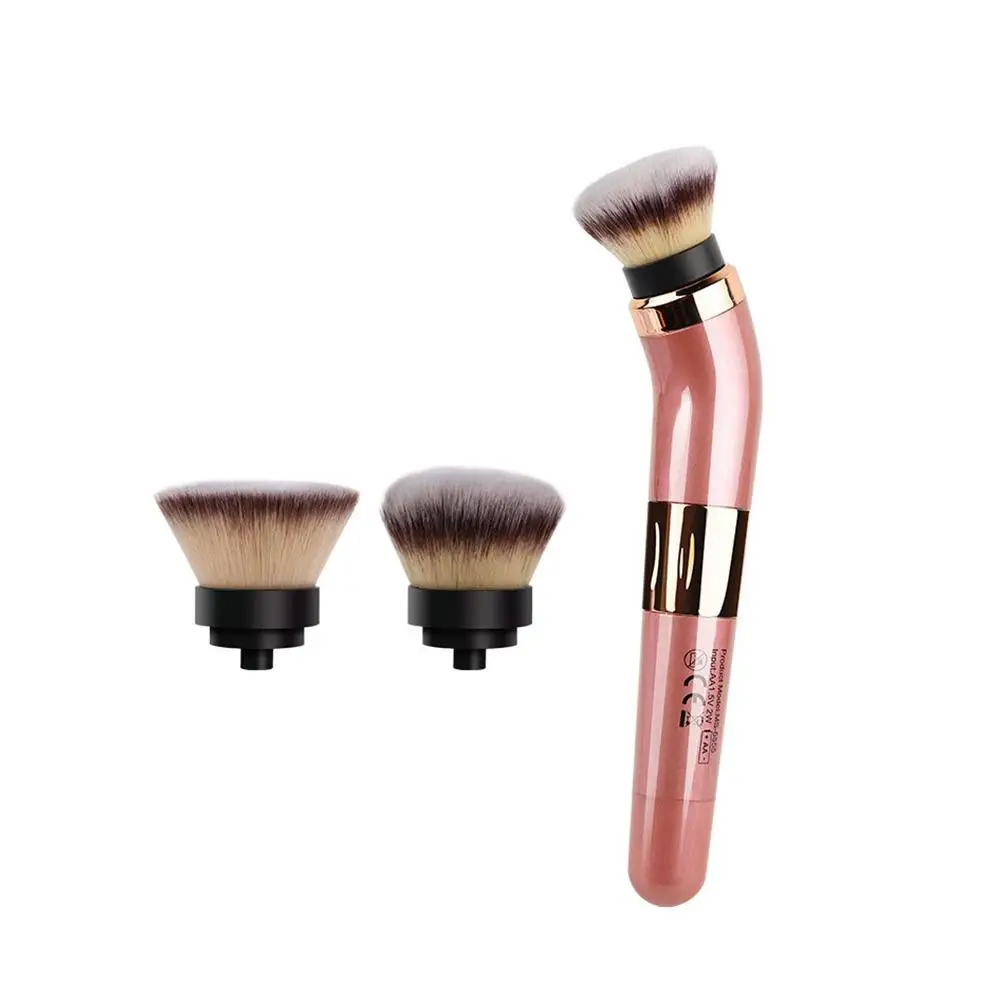 4pcs Set Electric Makeup Brush Portable Blush Brush Powder Pore Cleaner Multifunctional Beauty Tool Combination