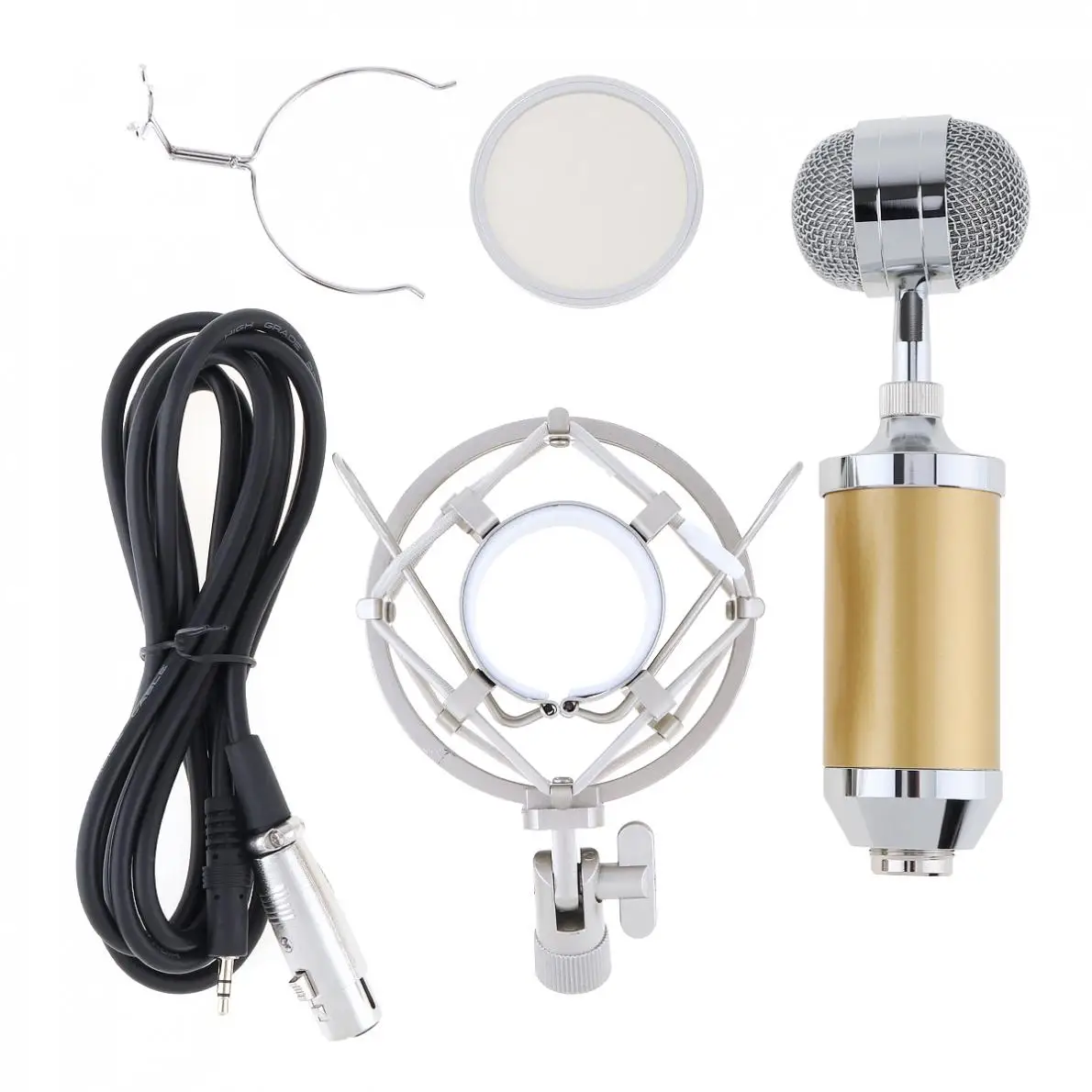 Профессиональный студийный звукозаписывающий конденсаторный микрофон BM 8000 с