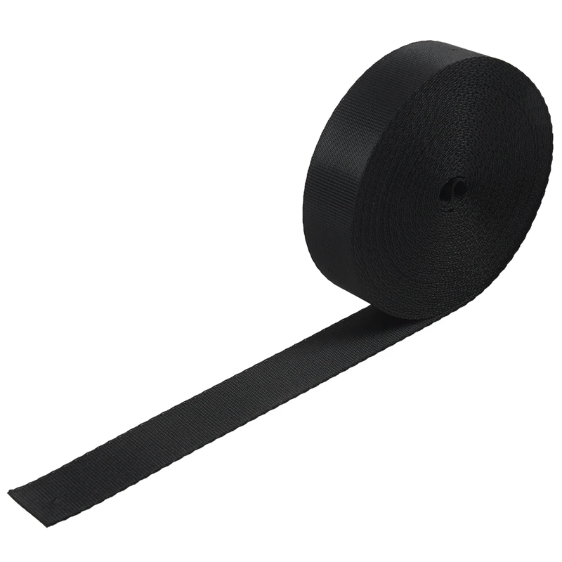 10 шт. жесткий пластиковый ремешок с боковой пряжкой 3 см ширина черный и 1 ярдов