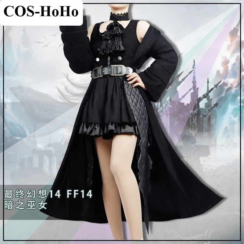 

COS-HoHo Anime Final Fantasy 14 FF14 Gaia Game Suit Elegant Dress Uniform Cosplay Costume Halloween Party Role Play Outfit S-3XL