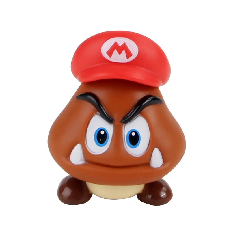 2 вида аниме мультфильм гриб с красной шляпой милая фигурка из ПВХ Коллекционная