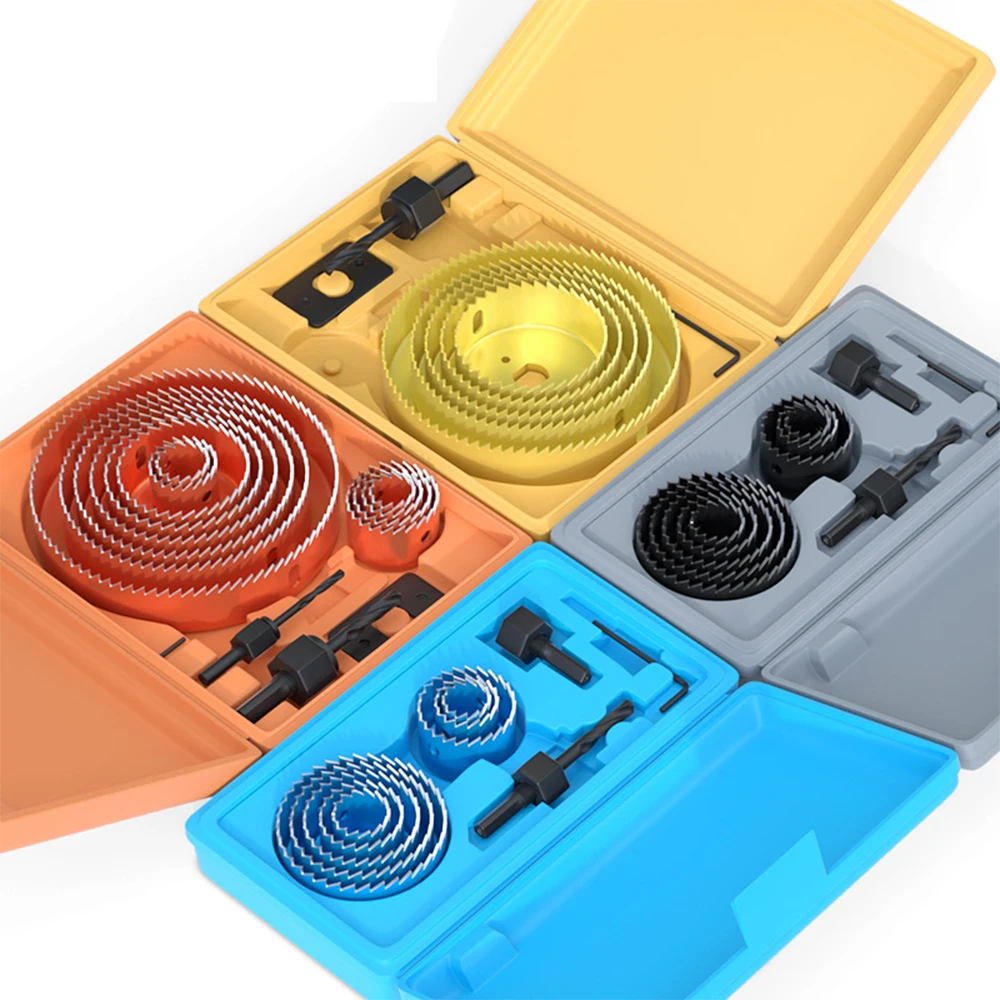 5/8/13 шт. Набор отверстий для пилы резки древесины металла сверла резак 19-127 мм