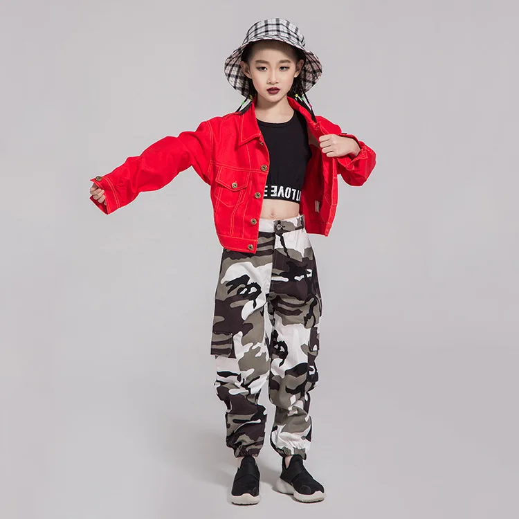 Камуфляжный костюм для танцев в стиле хип хоп наряд костюмированной вечеринки