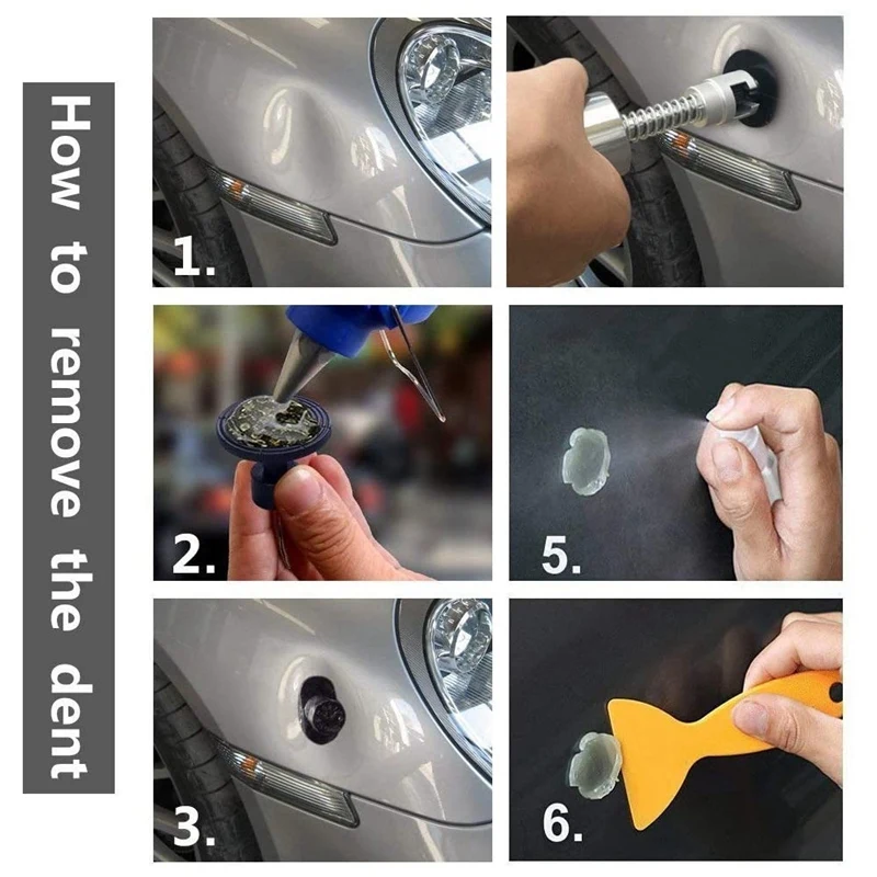 Набор инструментов для ремонта кузова автомобиля Т образная штанга с раздвижным