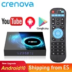 ТВ-бокс CRENOVA T95 Android 10 Youtube 4G 64G HD 6K четырехъядерный Android TV Box Smart TV Box 1080P медиаплеер телеприставка