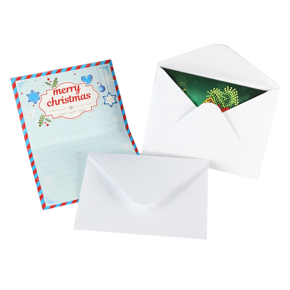 8 комплектов DIY 5D бриллиантовый рисунок Рождество поздравительный Набор карточек