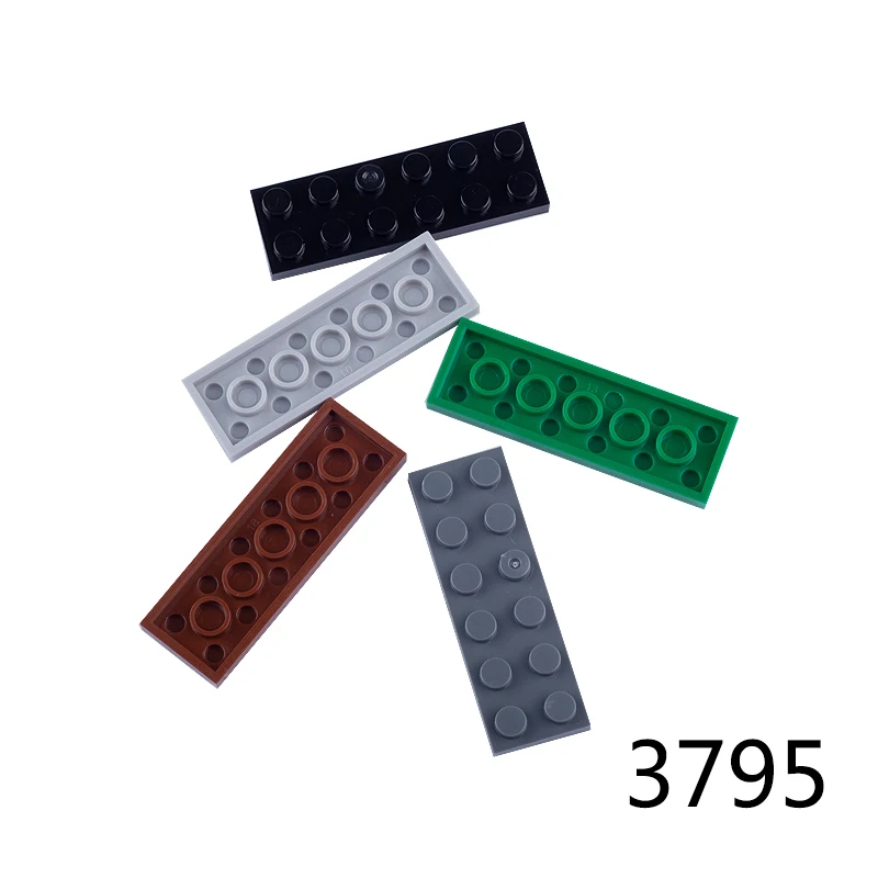 

Building Blocks 3795 Plate Tile 2x6 Bricks Assembles Particles Figures Accessories Educational Compatible Toys For Kits