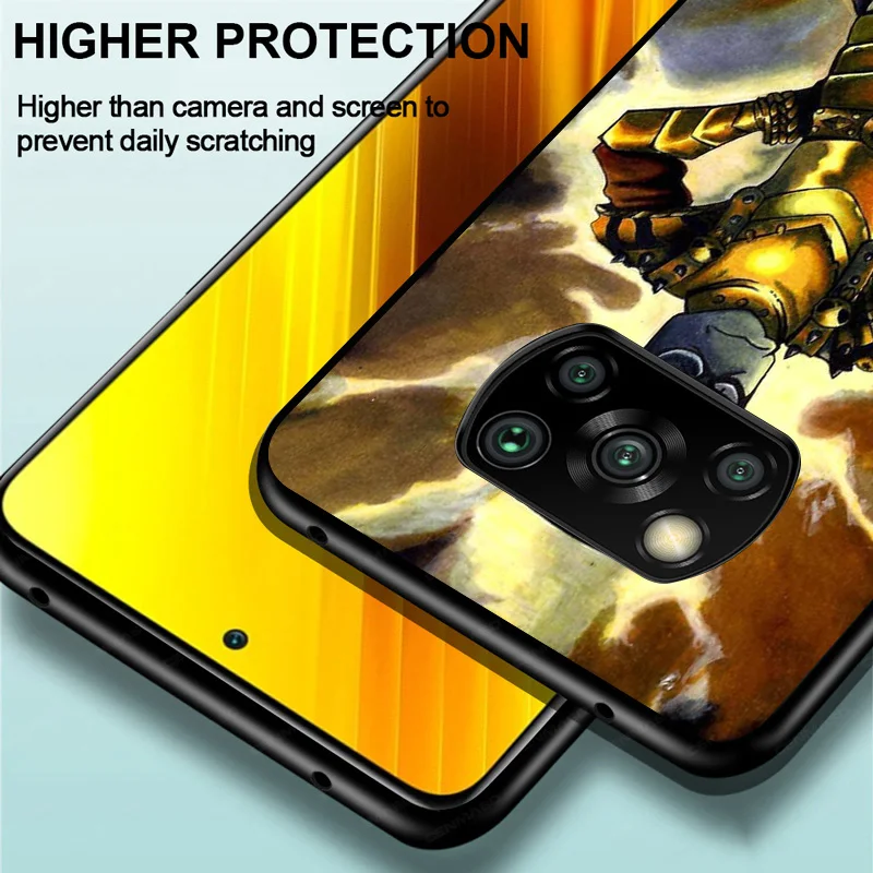 

Devil Of War For Xiaomi Poco C3 M3 M2 X3 NFC X2 F2 Pro F1 Mi Play Mix 3 A2 Lite A1 6 5 Phone Case