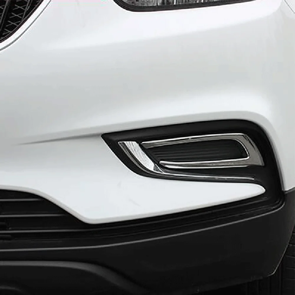 Для Opel Mokka/Buick Encore 2016 2017 2018 кузова автомобиля передняя противотуманная фара рамка