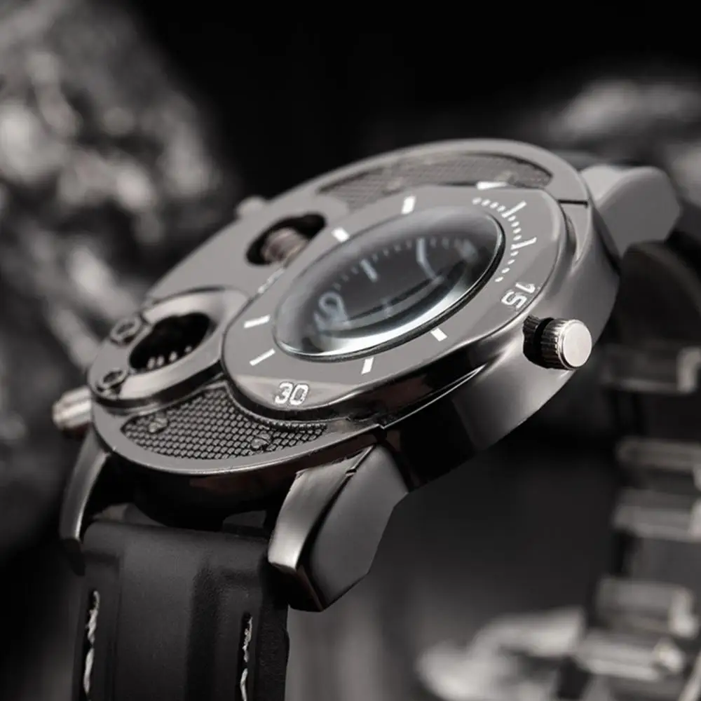 

V8 Cool Men's Silicone Band Bolts Round Dial Sports Analog Quartz Wrist Watch reloj hombre zegarek damski Fashion Sport Stainles