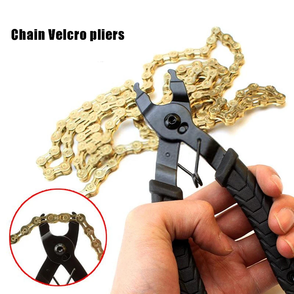 

Bicycle Chain Clamp Bike Chain Quick Link Tool Mount Rivet Closure Overhaul Removal Install Plier Bike Repair Service Tools