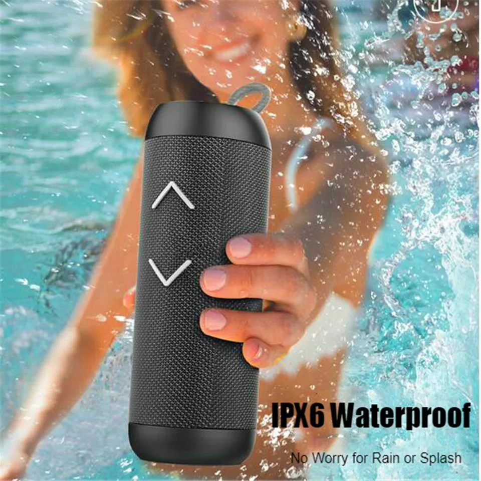 

Portable Speaker Subwoofer Sound Bar Outdoor Speaker Music Center Loudspeaker Boombox Bluetooth Column Waterproof Wireless