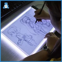 a4 level dimmable led copy pad board children light drawing board magic luminous painting writing table montessori drawing toys