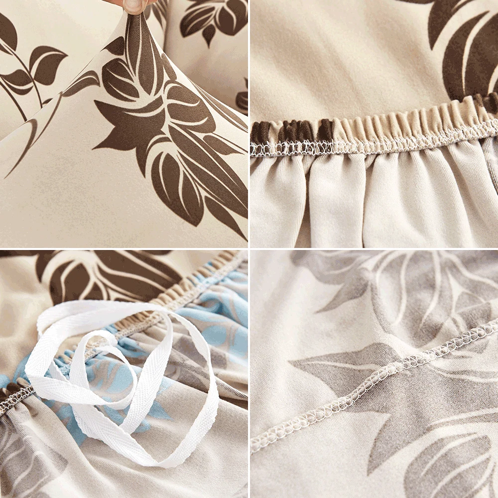 Комплект чехлов для дивана жаккардовый чехол сиденья и кушетки с принтом