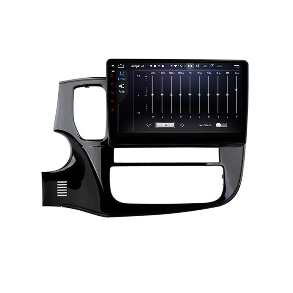 Автомагнитола 2 Din для Mitsubishi Outlander 2013-2018 Android стереоприемник GPS-навигатор
