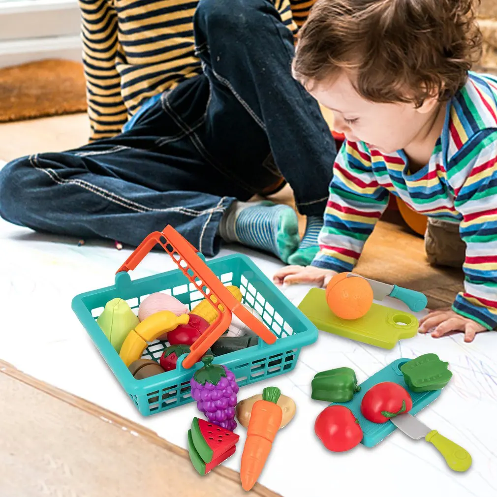 

Cutting Fruits Vegetables Pretend Play kids Kitchen Toys Children Play House Toy Pretend Playset Kids Educational Toys