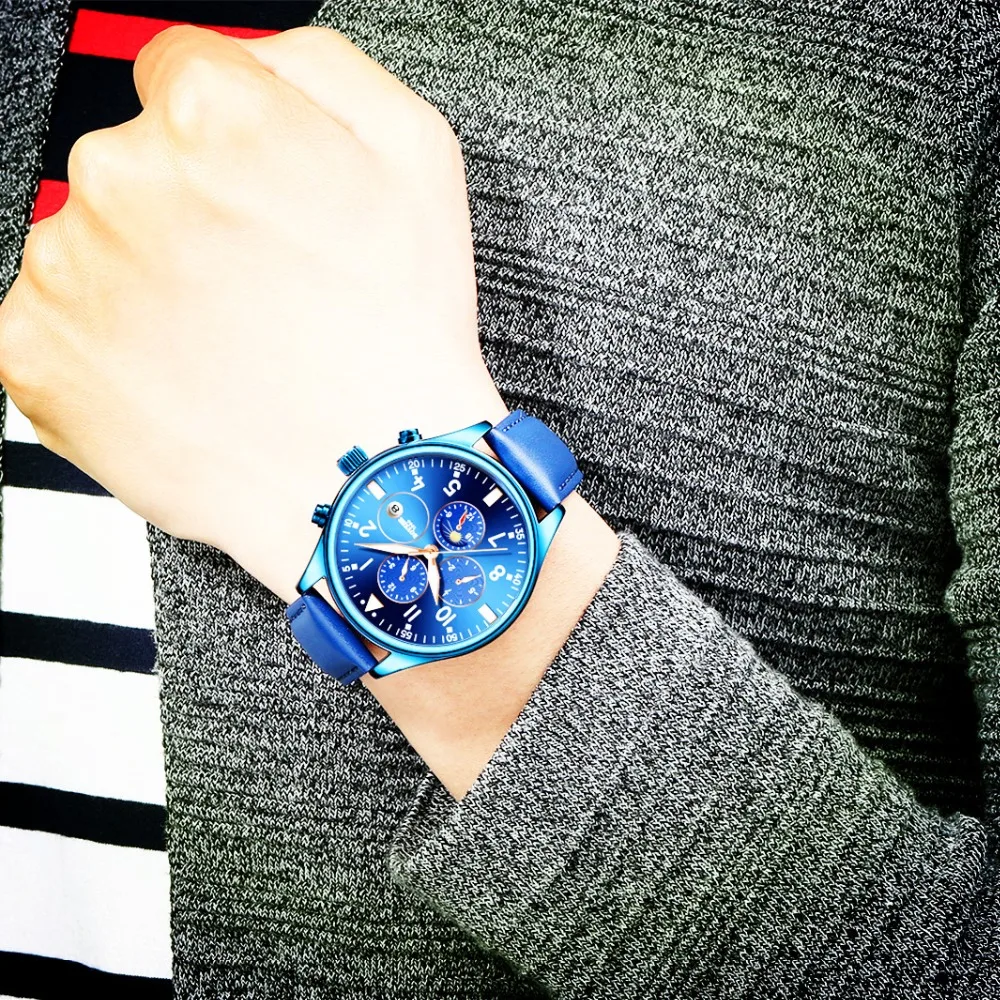 

BOYZHE Mens Automatic Mechanical Watches Luxury Brands Casual Stainless Steel Moon Phase Sports Business Watch Relogio Masculino