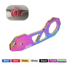 JDM СТИЛЬ гоночный задний буксировочный крючок из алюминиевого сплава задний буксировочный крючок для Honda Civic RS подходит для Toyota, Honda, Chevrolet, Ford и т. д.