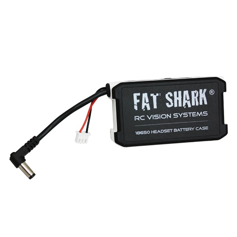 Fatshark 7.4V 18650 Li-ion Cell Battery Case DC5.5*2.5 For FPV Goggles Video Headset without | Игрушки и хобби