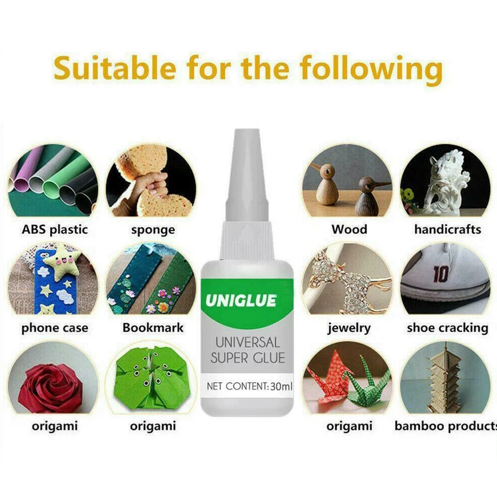 

Transparent Traceless Super Glue Multi Purpose Long Lasting Adhesive Portable Quick Dry Leather Liquid Shoe Repair Universal Fit