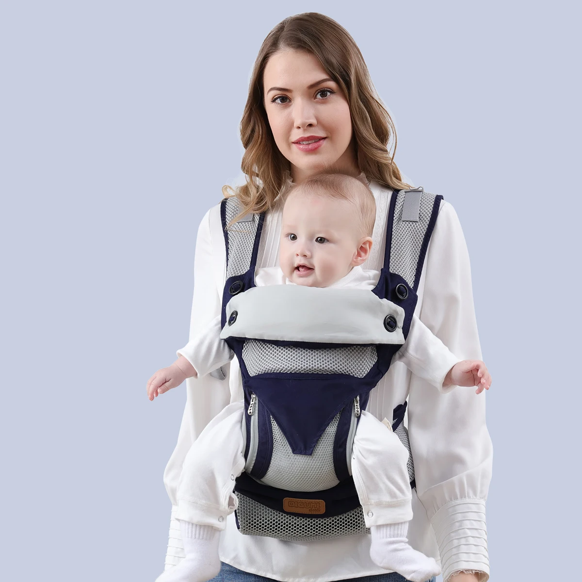 

Ergonomic Newborn Cotton Baby Carrier Sling Wrap Backpack Accessories Waist Stool Baby Carrier Bags Bolso Baby Babies BW50BY
