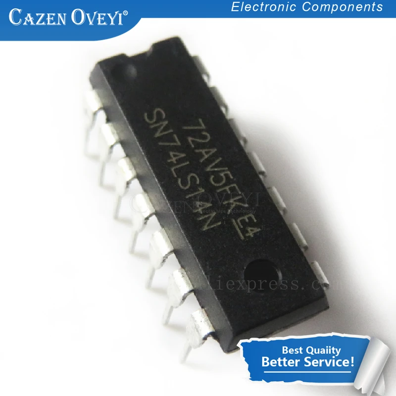 10 шт./лот SN74HC14N DIP-14 SN74HC14 DIP 74HC14N DIP14 74HC14 Новый и оригинальный IC в наличии