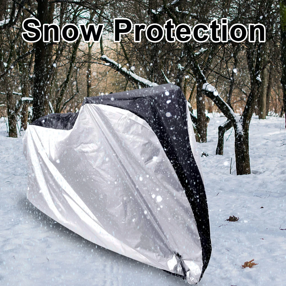 

Dust-proof Bicycle Cover Waterproof Outdoor , 210D-nylon Portable Dust and Rain UV Protection,with Keyhole and Storage Bag