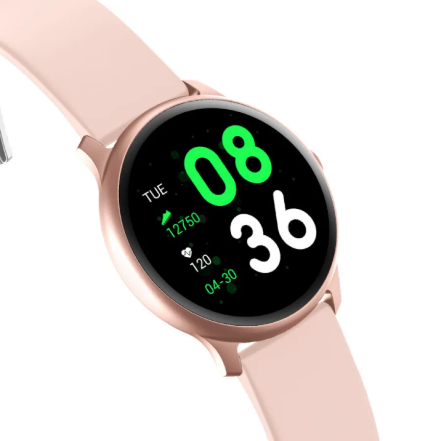 KW19 Смарт-часы для женщин и мужчин круглые с пульсометром Bluetooth часы IOS Android