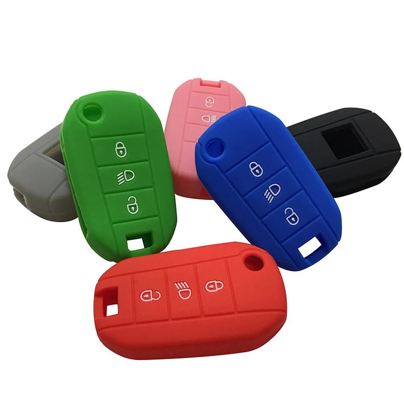Силиконовый чехол для автомобильных ключей Citroen C4 Cactus Picasso C4l C5 X7 C8 C3 C6 Xsara крышка