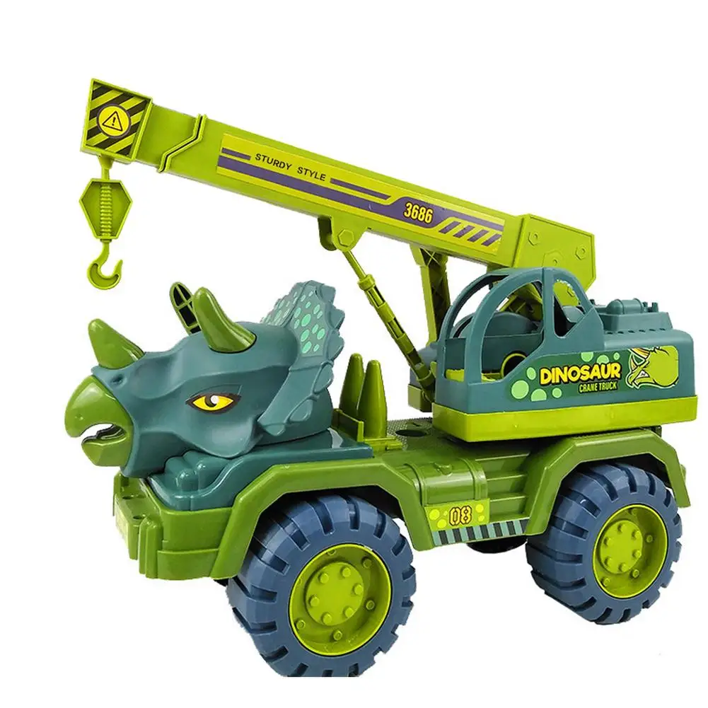 

Грузовики-Динозавры, инженерные транспортные средства, автомобили, игрушки, транспортер динозавров, переносчик игрушек для детей, транспор...