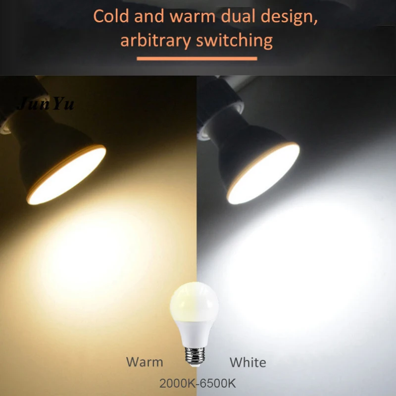 

Smart WiFi Light Bulb 15W Dimming Brightness E27 Base E26/ B22 LED Bulbs APP Remote Voice Compatible With Alexa Google Home