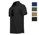 Мужская быстросохнущая рубашка поло из полиэстера SS