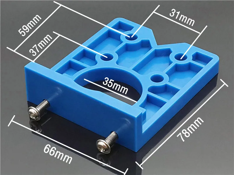 1PC Hinge Locator 1 шт. 35 мм DIY локатор точный деревянный монтажный шарнир сверлильный кондуктор направляющая дверь отверстие пилы скрытый шкаф аксессуары инструмент - Цвет: 1PC Hinge Locator