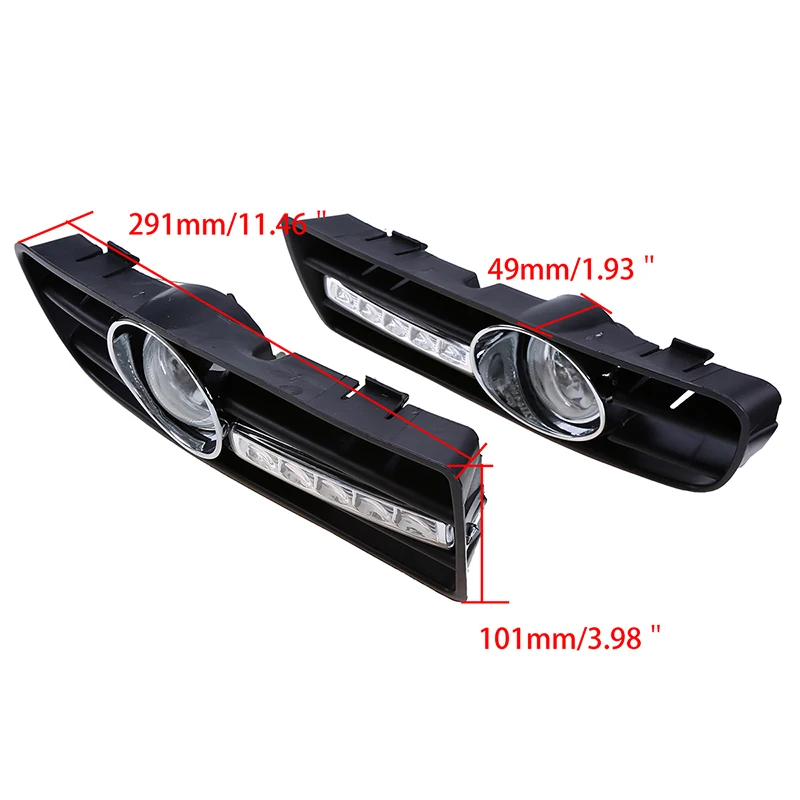 POSSBAY галогенные/светодиодный передний бампер автомобиля туман светильник для VW