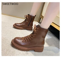 2021 womens shoes high heels platform boots gothic punk lolita shoes ankle boots womens combat boots