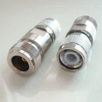 n to tnc connector coax socket tnc male to n female plug tnc n nickel plated straight coaxial rf adapters