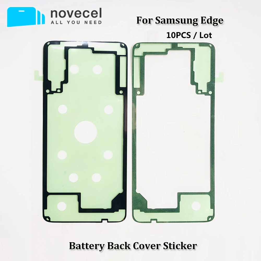 10 шт. наклейки на заднюю крышку аккумулятора для S20 S7edge S8 S9 + S10 S10E Note10 Plus|Наклейки